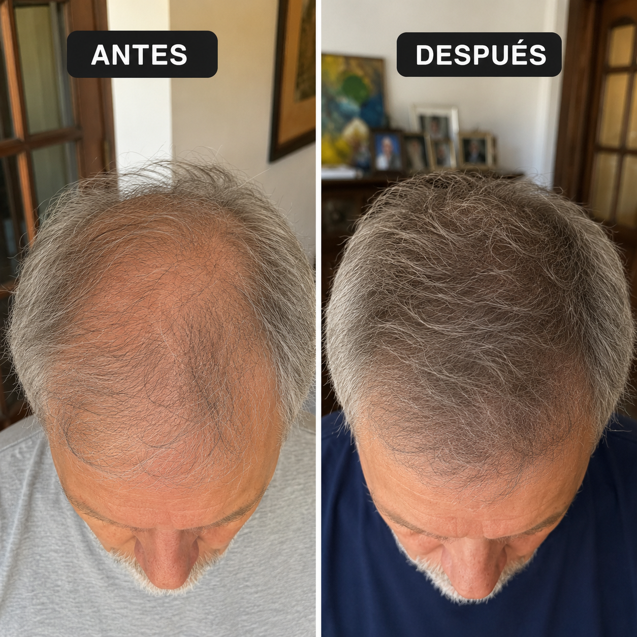 POLVO CAPILAR - MÁS PELO EN 30 SEGUNDOS, SIN QUE NADIE SE DE CUENTA
